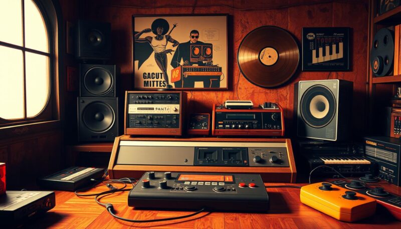 retro muzika i dizajn